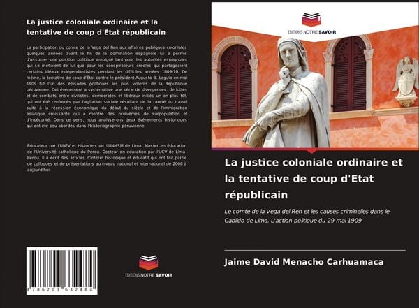 Produktbild: La justice coloniale ordinaire et la tentative de coup d'Etat r&eacute;publicain