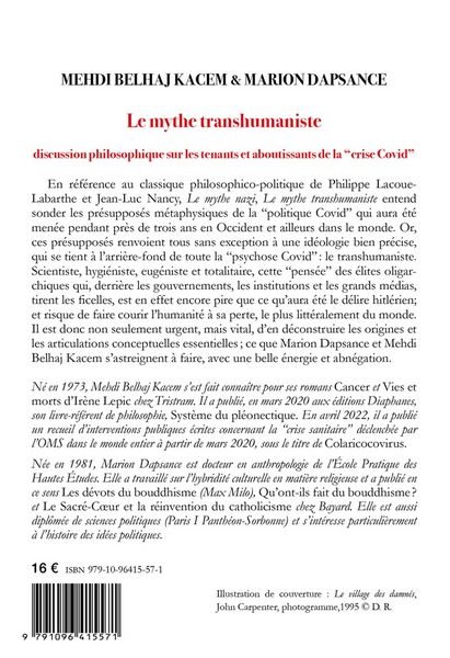 Produktbild: Mythe transhumaniste discussion