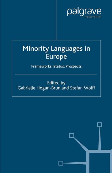 Produktbild: Minority Languages in Europe