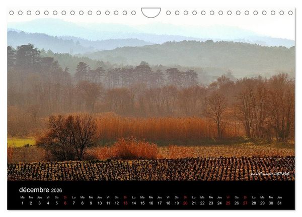 Produktbild: La vall&eacute;e de la C&eacute;ze Gard (Calendrier mural 2026 DIN A4 vertical), CALVENDO calendrier mensuel
