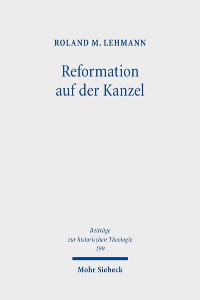 Produktbild: Reformation auf der Kanzel
