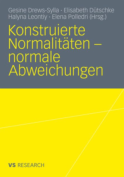 Produktbild: Konstruierte Normalit&auml;ten - normale Abweichungen