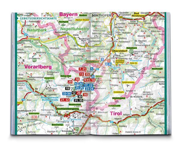 Produktbild: KOMPASS Wanderf&uuml;hrer Kleinwalsertal, 35 Touren
