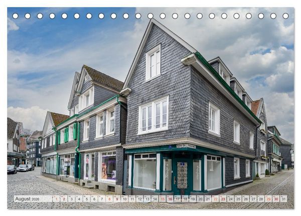 Produktbild: Lennep Impressionen (Tischkalender 2026 DIN A5 quer), CALVENDO Monatskalender