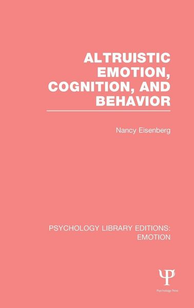 Produktbild: Altruistic Emotion, Cognition, and Behavior