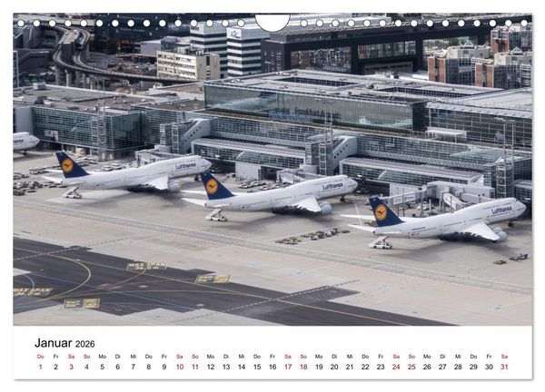 Produktbild: Boeing 747 Kalender (Wandkalender 2026 DIN A4 quer), CALVENDO Monatskalender