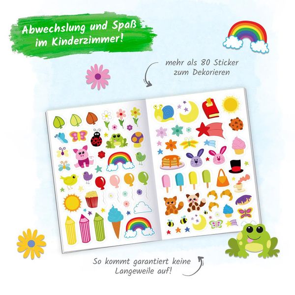 Produktbild: Tr&ouml;tsch Malbuch Bastelbuch Mein erstes Mal- und Bastelbuch Bunte Tierwelt