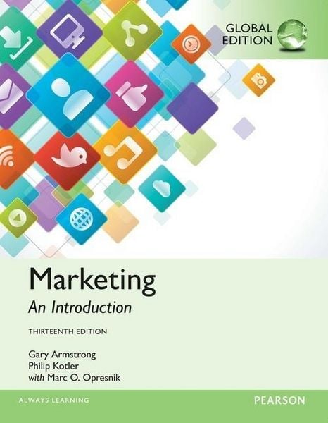 Produktbild: Armstrong, G: Marketing: An Introduction