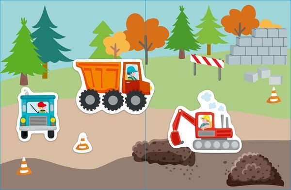 Produktbild: Mein erstes Stickerheft. Fahrzeuge
