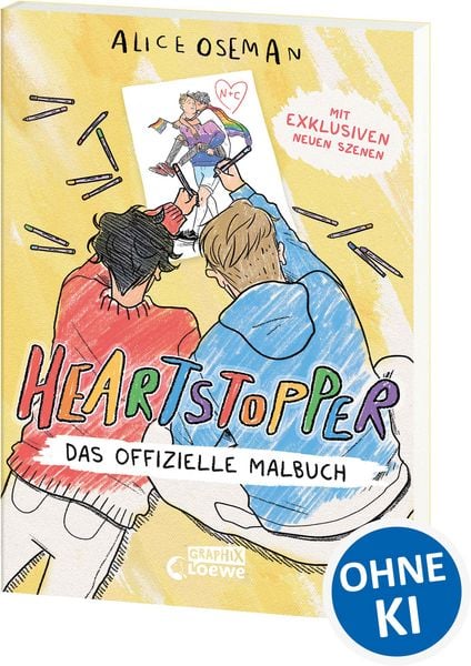 Heartstopper - Das offizielle Malbuch, Taschenbuch von Alice Oseman, Loewe, 9783743215979
