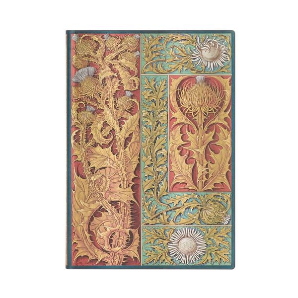 Produktbild: Softcover Notizbuch Wilde Distel, Midi, Unliniert