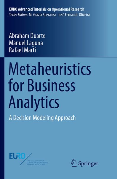 Produktbild: Metaheuristics for Business Analytics