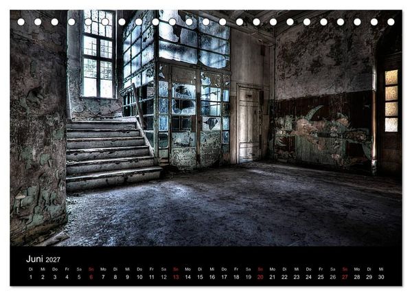 Produktbild: Verlassene Orte - Berlin - Brandenburg (Tischkalender 2027 DIN A5 quer), CALVENDO Monatskalender