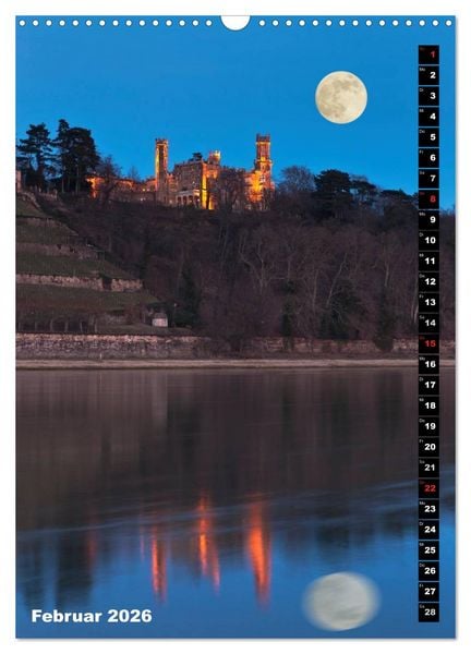 Produktbild: Dresden bei Nacht (Wandkalender 2026 DIN A3 hoch), CALVENDO Monatskalender