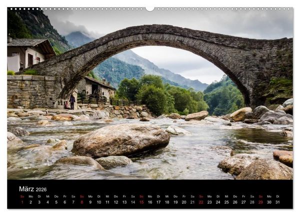 Produktbild: Grande Traversata delle Alpi - Wandern auf der GTA (hochwertiger Premium Wandkalender 2026 DIN A2 quer), Kunstdruck in Hochglanz