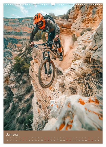 Produktbild: Freeride Adrenalin (hochwertiger Premium Wandkalender 2026 DIN A2 hoch), Kunstdruck in Hochglanz