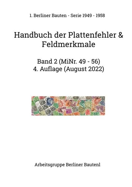 Produktbild: Handbuch der Plattenfehler & Feldmerkmale MiNr. 49 - 56