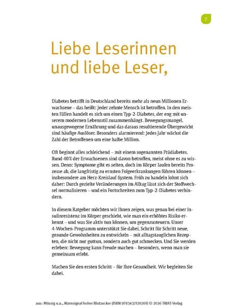 Produktbild: Warnsignal hoher Blutzucker