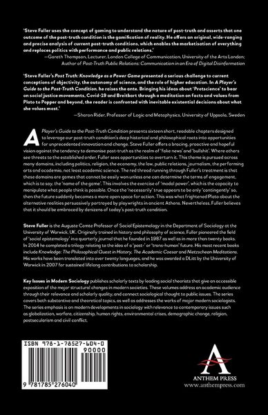Produktbild: A Player's Guide to the Post-Truth Condition
