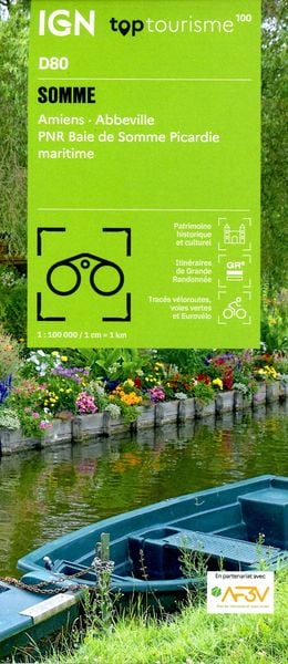Somme Amiens, Karte von Collectif Ign, IGN Frankreich, 9782758556695