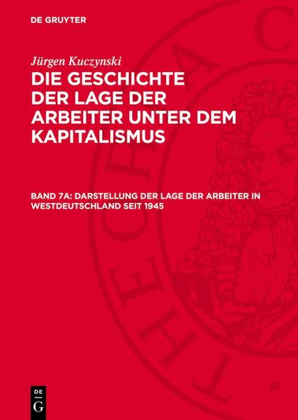 Produktbild: Darstellung der Lage der Arbeiter in Westdeutschland seit 1945