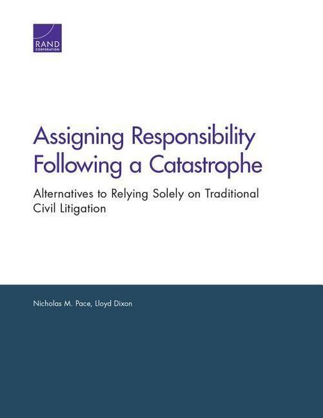 Produktbild: Assigning Responsibility Following a Catastrophe