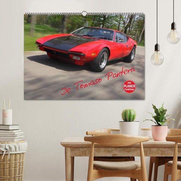 Produktbild: De Tomaso Pantera (Wandkalender 2026 DIN A2 quer), CALVENDO Monatskalender
