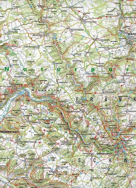 Produktbild: Wanderregion N&uuml;rnberg Erlangen