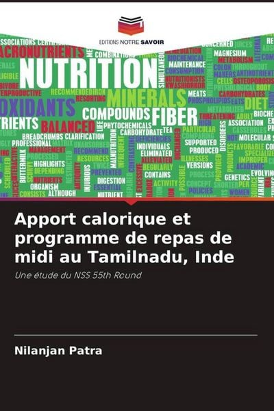 Produktbild: Apport calorique et programme de repas de midi au Tamilnadu, Inde