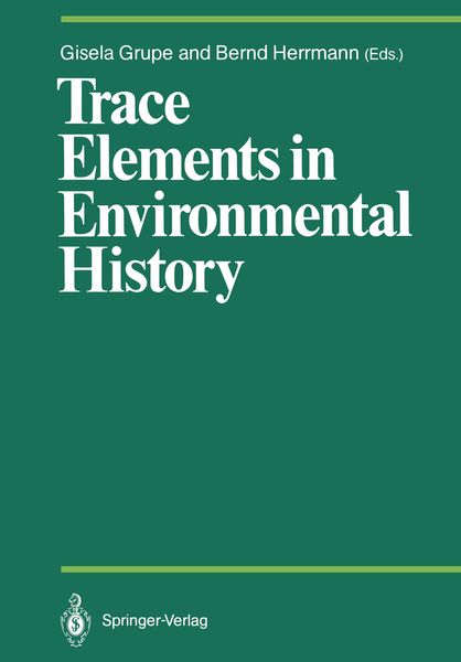 Produktbild: Trace Elements in Environmental History