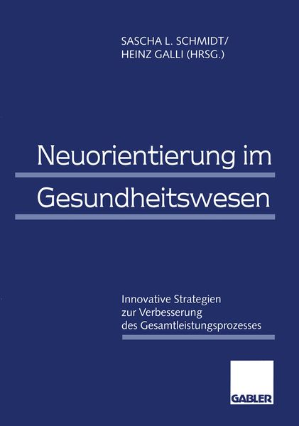 Produktbild: Neuorientierung im Gesundheitswesen