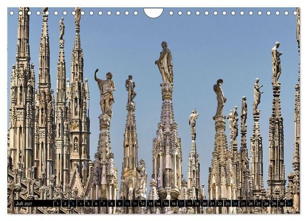 Produktbild: One Day Mailand (Wandkalender 2027 DIN A4 quer), CALVENDO Monatskalender