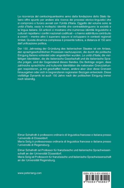 Produktbild: La lingua italiana dal Risorgimento a oggi- Das Italienische nach 1861