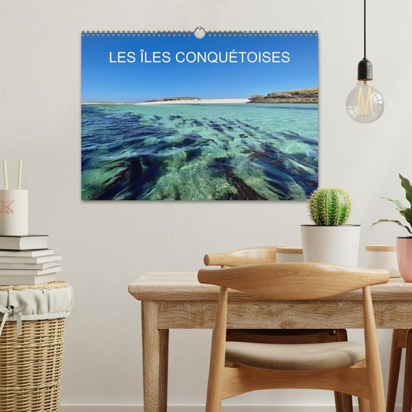 Produktbild: Les &icirc;les conqu&eacute;toises (Calendrier mural 2026 DIN A3 vertical), CALVENDO calendrier mensuel