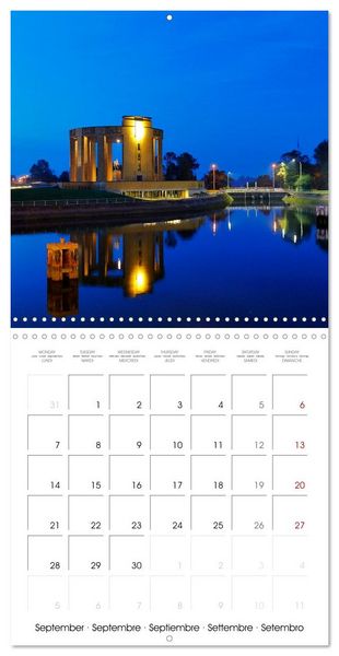 Produktbild: Comt&eacute; de Flandre (Calendrier mural carr&eacute; 2026 30x30 cm) Calendrier double avec une page pour vos prises de notes