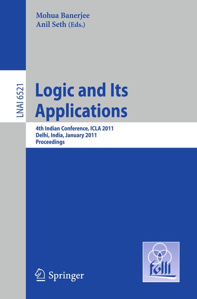 Produktbild: Logic and Its Applications