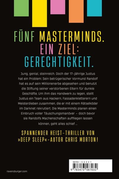 Produktbild: Masterminds, Band 1 - Der Darknet-K&ouml;der