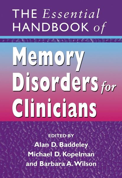 Produktbild: The Essential Handbook of Memory Disorders for Clinicians