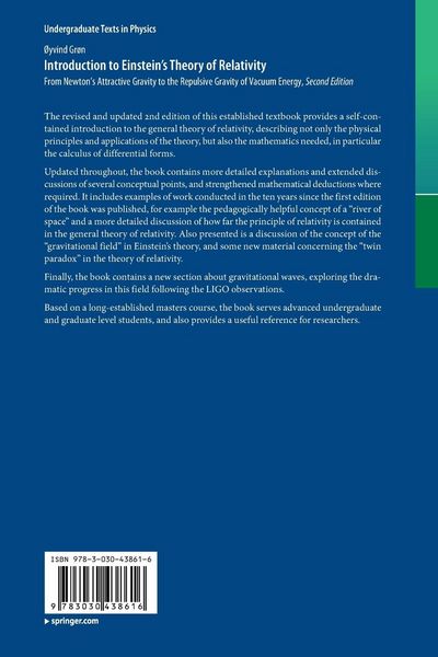 Produktbild: Introduction to Einstein&rsquo;s Theory of Relativity