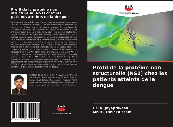 Produktbild: Profil de la prot&eacute;ine non structurelle (NS1) chez les patients atteints de la dengue