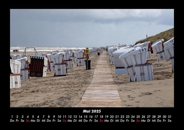 Produktbild: Nordsee 2025 Fotokalender DIN A3