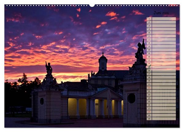 Produktbild: KARLSRUHE F&Uuml;R NACHTSCHW&Auml;RMER (Wandkalender 2026 DIN A2 quer), CALVENDO Monatskalender