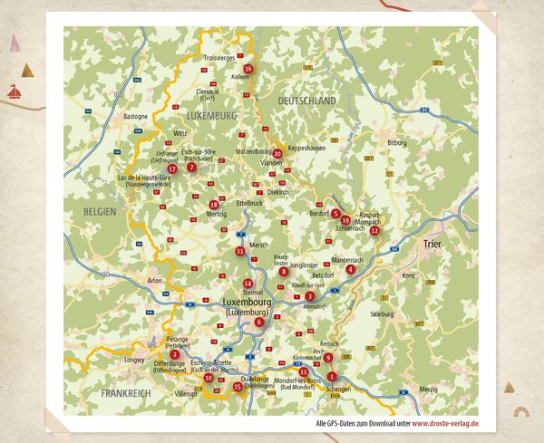 Produktbild: Luxemburg. Wandern f&uuml;r die Seele