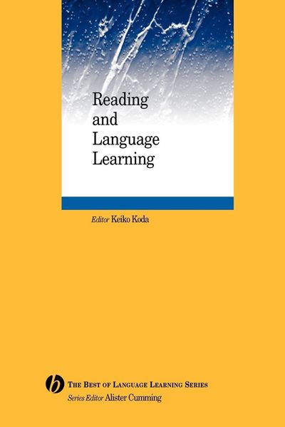 Produktbild: Reading and Language Learning
