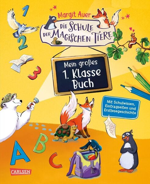 Produktbild: Die Schule der magischen Tiere Besch&auml;ftigung: Mein gro&szlig;es 1. Klasse Buch
