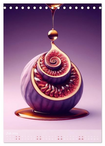 Produktbild: Quirlige Fr&uuml;chtchen (Tischkalender 2026 DIN A5 hoch), CALVENDO Monatskalender