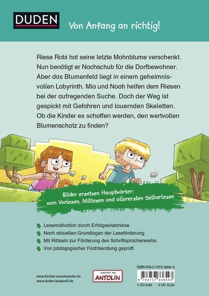 Duden Leseprofi – Mit Bildern lesen lernen: Der Schatz im Labyrinth