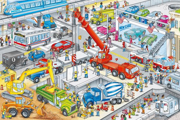 Produktbild: My Little Wimmelbook(r)--Cars and Things That Go