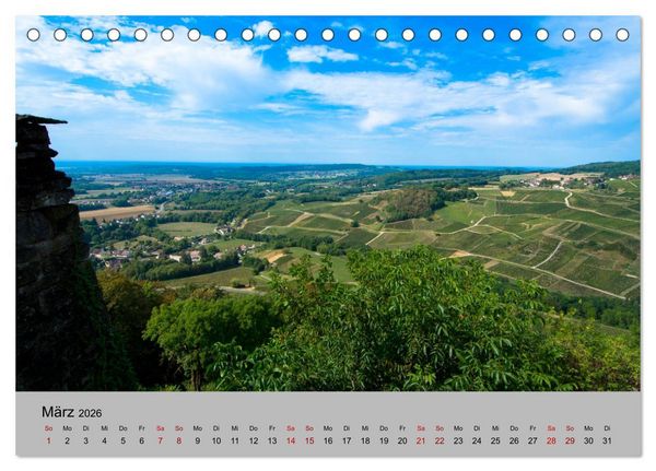 Produktbild: Zauberhaftes Franche Comt&eacute; (Tischkalender 2026 DIN A5 quer), CALVENDO Monatskalender
