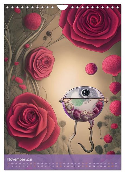 Produktbild: Enchanted Eyes (Wall Calendar 2026 DIN A4 portrait), CALVENDO 12 Month Wall Calendar